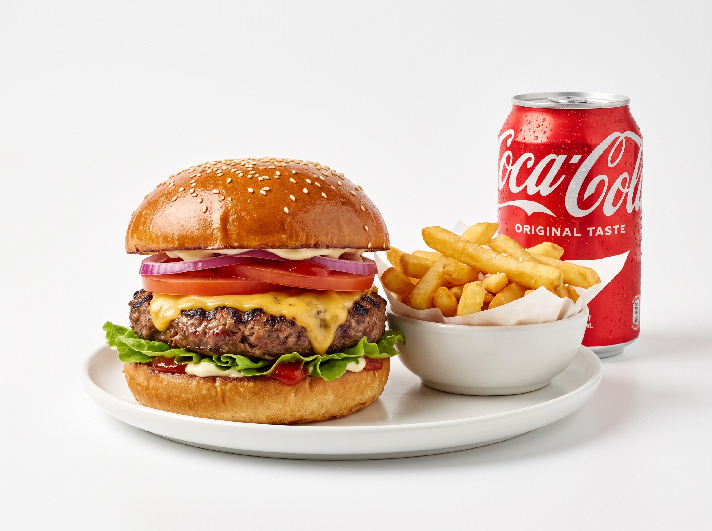 Angus Beef Burger Combo