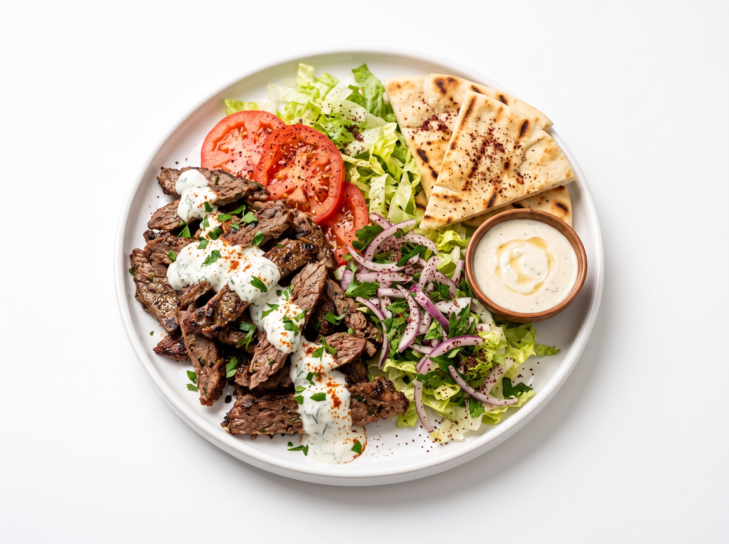 Beef Kebab Plate