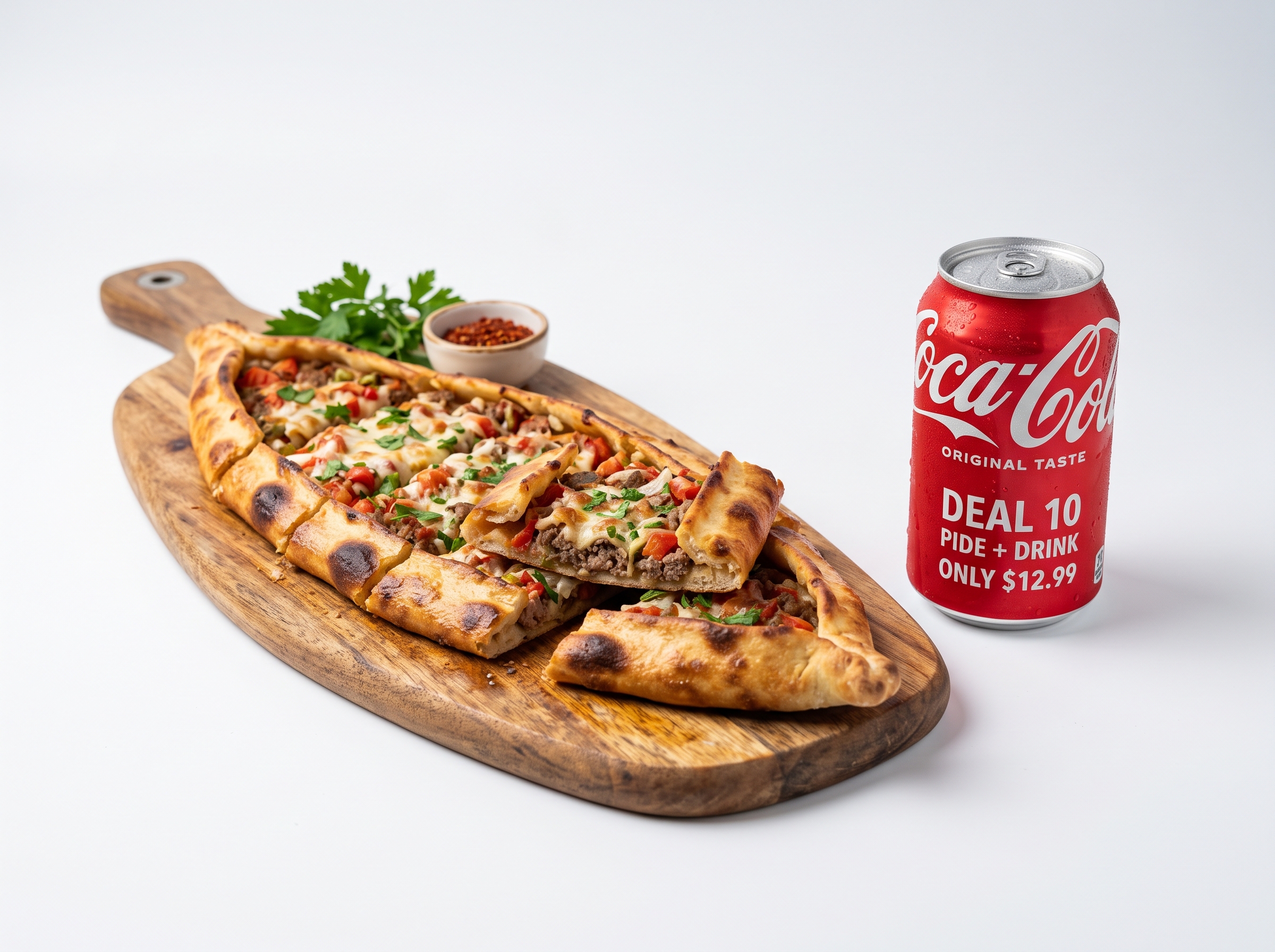Deal 10 - Pide + Can of Drink