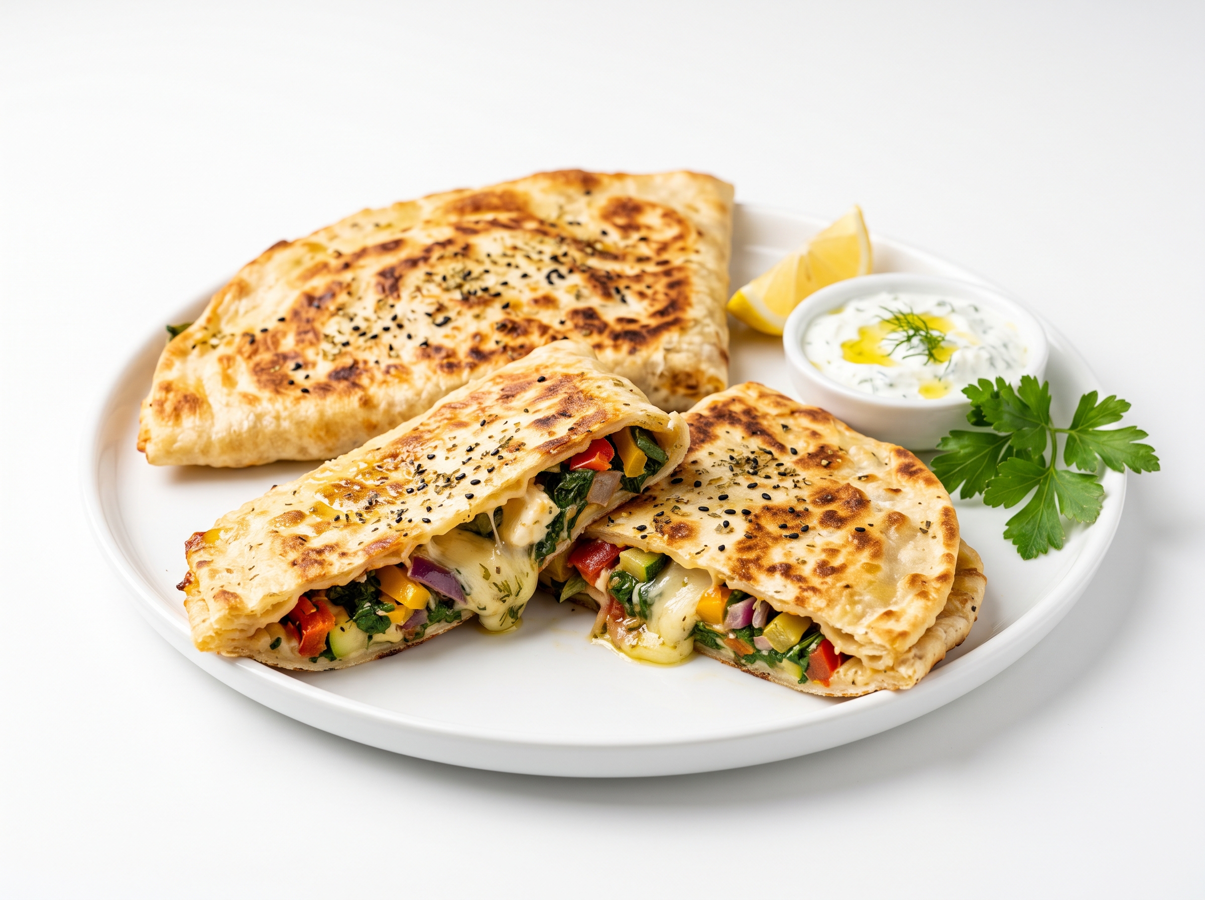 Vegetarian Special Gozleme